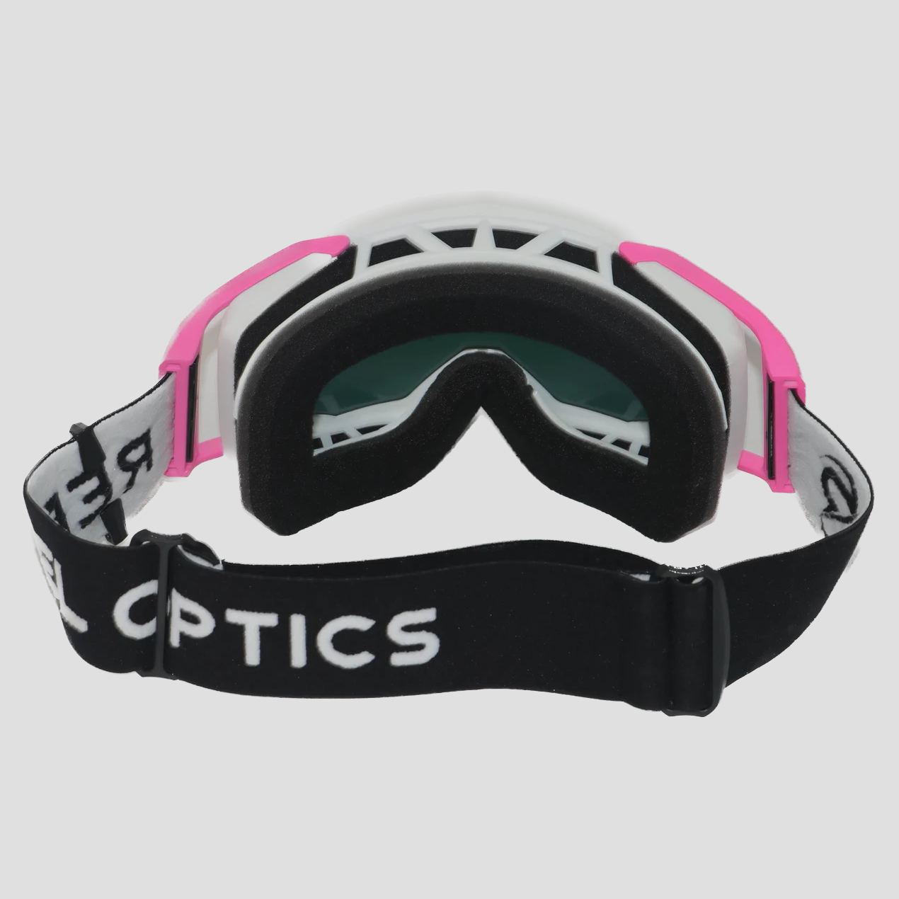 Revolution Motocross Goggle - White/Pink - Premium Motocross Goggle from Rebel Optics - Just $54.99! Shop now at Rebel Optics