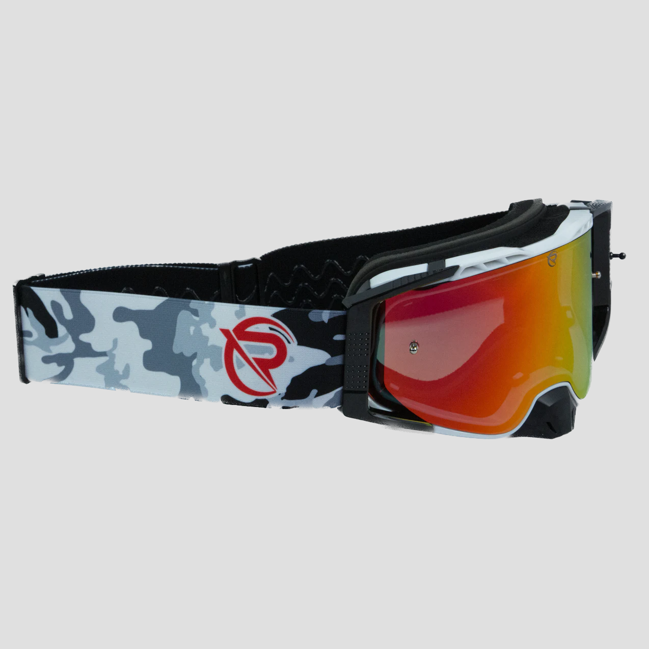 Defiant Pro Motocross Goggle - White Camo - Premium Motocross Goggle from Rebel Optics - Just $84.99! Shop now at Rebel Optics